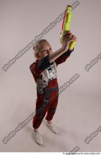 DENISA PILOT STANDING POSE WITH GUN 4